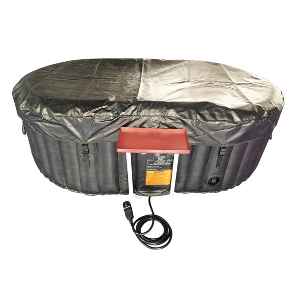 Aleko 2 Person 130 Jet Vinyl Inflatable Hot Tub & Reviews Wayfair